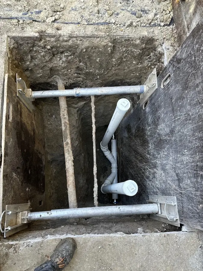Experienced plumber completing Gas Line Repair work in Greenville
